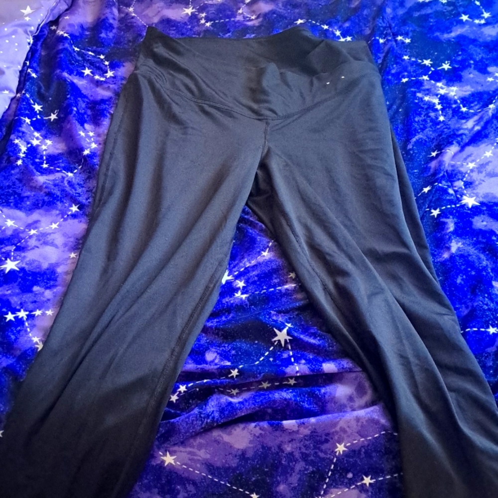 Black womens leggings size XL